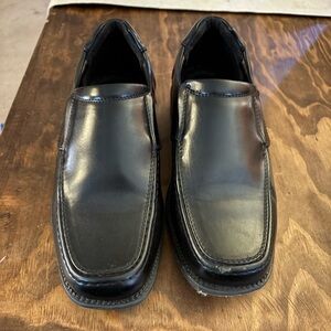 Elegant Black Kids Dress Shoes